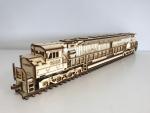 EM  Locomotive - 3D Modell aus Holz